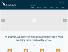 Tablet Screenshot of bluemarpro.com